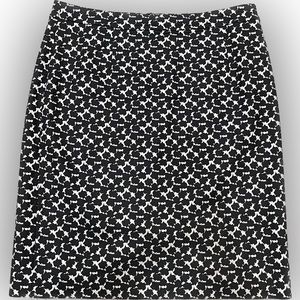 Halogen Black and White Skirt